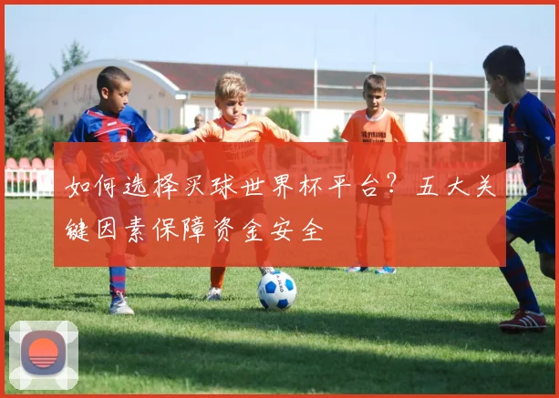如何选择买球世界杯平台?五大关键因素保障资金安全